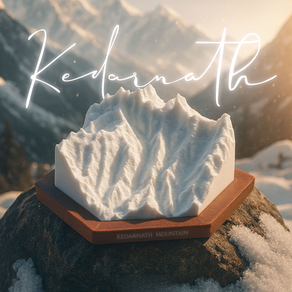 Kedarnath Himalayan Terrain – Sacred Mountain Miniature