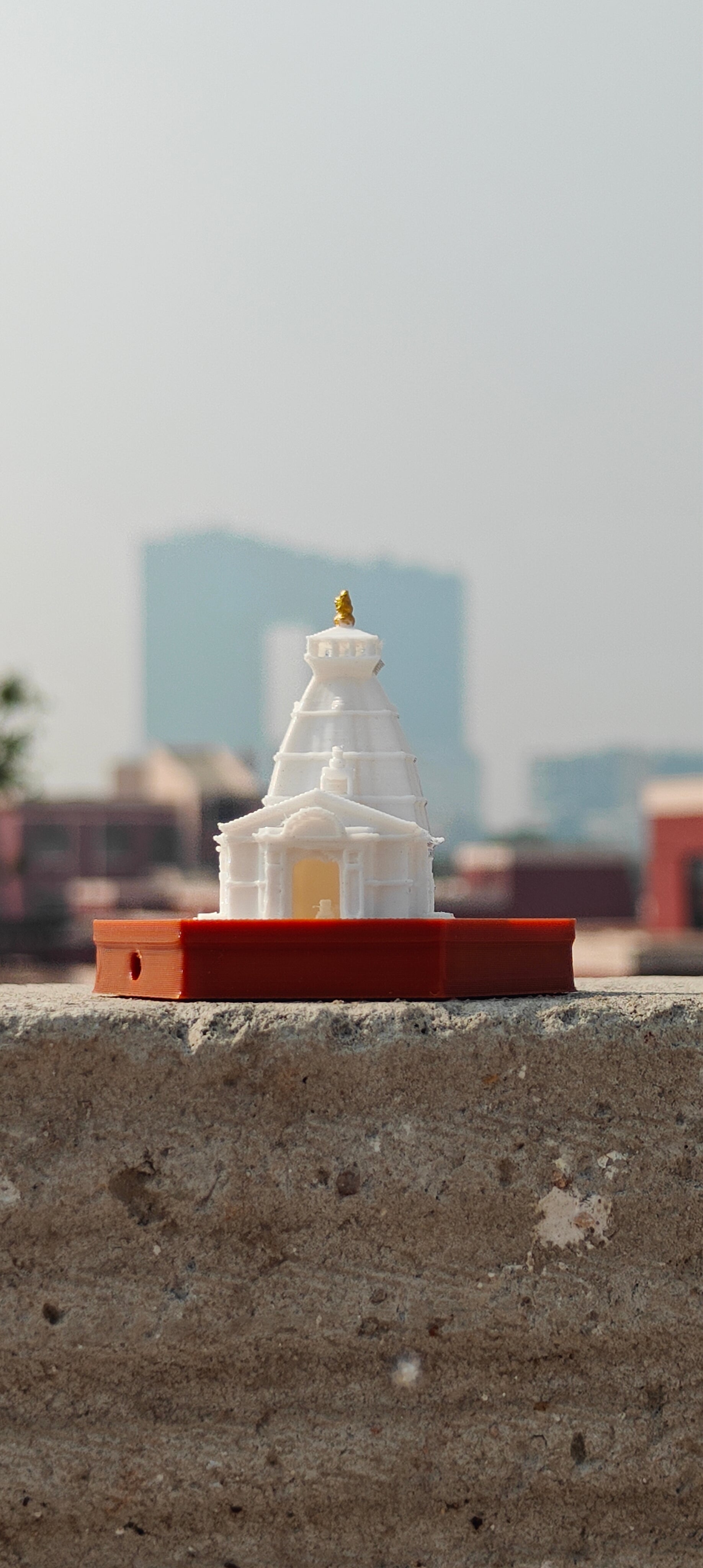 Kedarnath Miniature - 50mm Temple